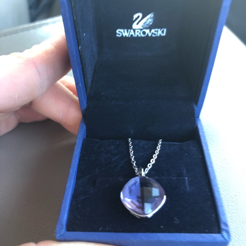 Swarski crystal necklace